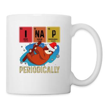 I Nap Periodically Sleep Shirt Sleep Sloth - Mug - white - Right