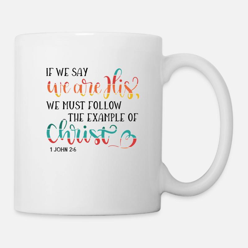 Christian Design - Follow Christ - Mug - white