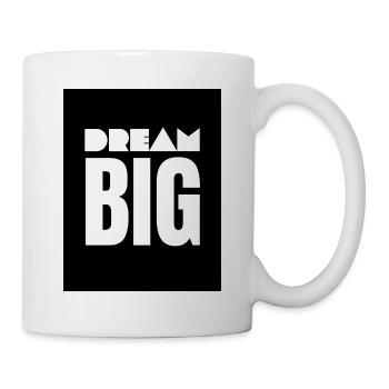 DREAM BIG - Mug blanc - blanc - Droite