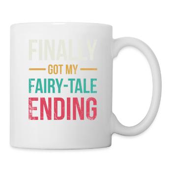Enfin mon conte de fées-fin-mariage-design - Mug blanc - blanc - Droite
