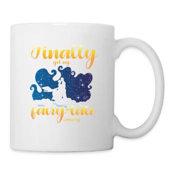 Enfin ma fin de conte de fées Design of Marriage - Mug blanc - blanc - Droite