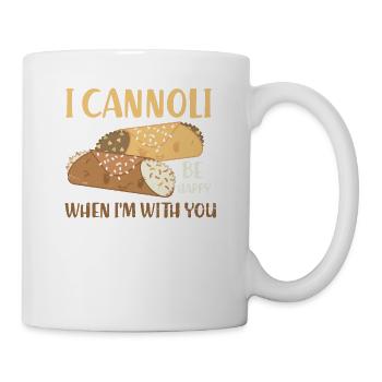 I can be happy when I am with you - Mug - white - Right
