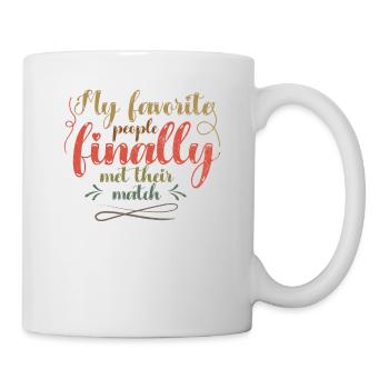 My favorite people have finally settled for the - Mug - white - Right