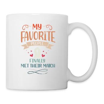 My favorite people have finally settled for the - Mug - white - Right