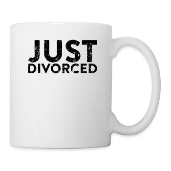 Divorced precisely because of divorce - Mug - white - Right