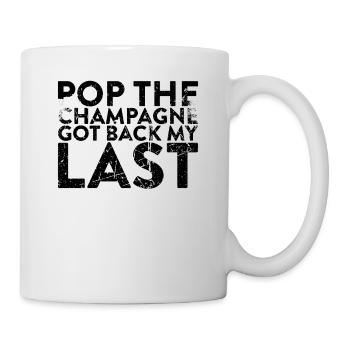 Pop The Hat meinen Letzte für die - Mug blanc - blanc - Droite