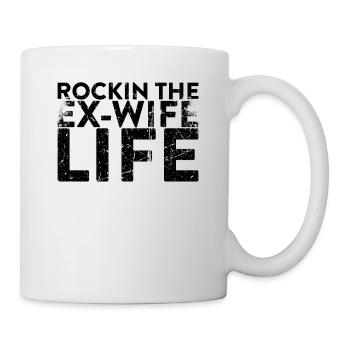 Rockin The Ex-Wife's Life for Divorce - Mug - white - Right