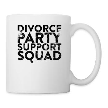 Divorce Party Support Group For - Mug - white - Right