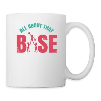 All about this basic design for cheerleaders - Mug - white - Right