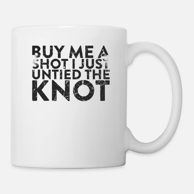 Achetez-moi un coup que je viens d’obtenir le - Mug blanc - blanc
