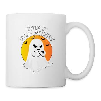 Halloween - Ghost this is boo sheet - Mug blanc - blanc - Droite