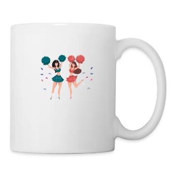 Straight Outta Cheer Practice for Cheerleaders - Mug - white - Right