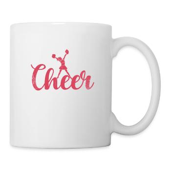 Straight Outta Cheer Practice pour les pom-pom girls - Mug blanc - blanc - Droite
