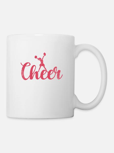 Straight Outta Cheer Practice Für Cheerleader - Tasse - Weiß