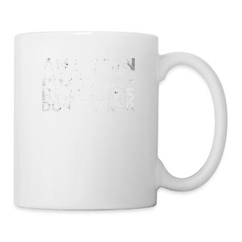 American Muscle Real Cars don't drive muscles - Mug - white - Right