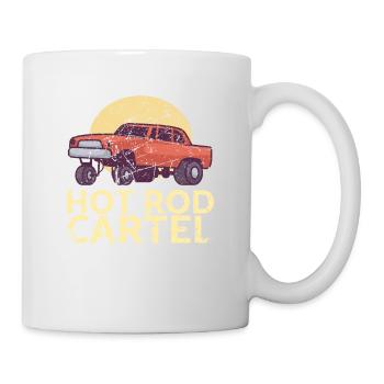 Hot Rod Cartel Design Für Oldtimer-fans - Tasse - Weiß - Rechts
