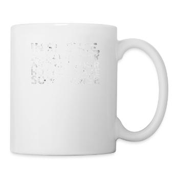 In Stille Hart Arbeiten Und Sich Für Klassik - Tasse - Weiß - Rechts