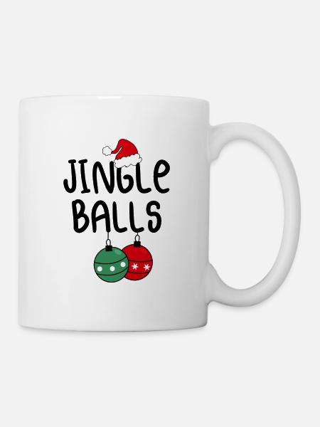 Jingle Bälle - Tasse - Weiß