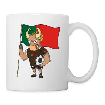 Taureau Fan Portugal - Mug blanc - blanc - Droite