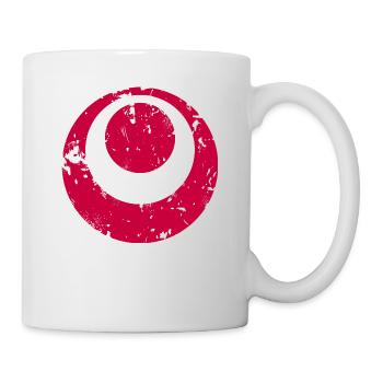 Okinawa Emblem / Japanische Symbole - Tasse - Weiß - Rechts