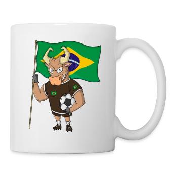 Taurus Fan Brésil - Mug blanc - blanc - Droite