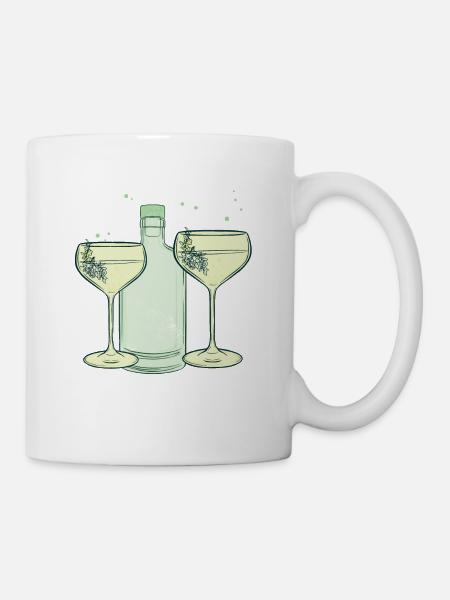 Be Gin - Tasse - Weiß