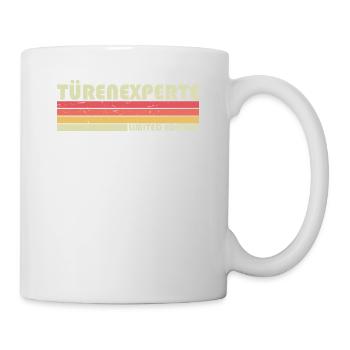 Expert en portes - Mug blanc - blanc - Droite