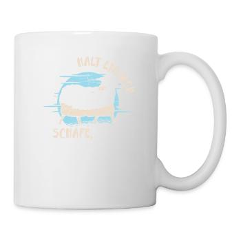 Ich mag einfach Schafe, Okay? Schaf - Tasse - Weiß - Rechts
