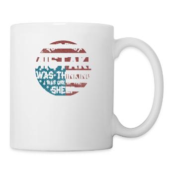 Her first mistake was to think I was one of them. - Mug - white - Right