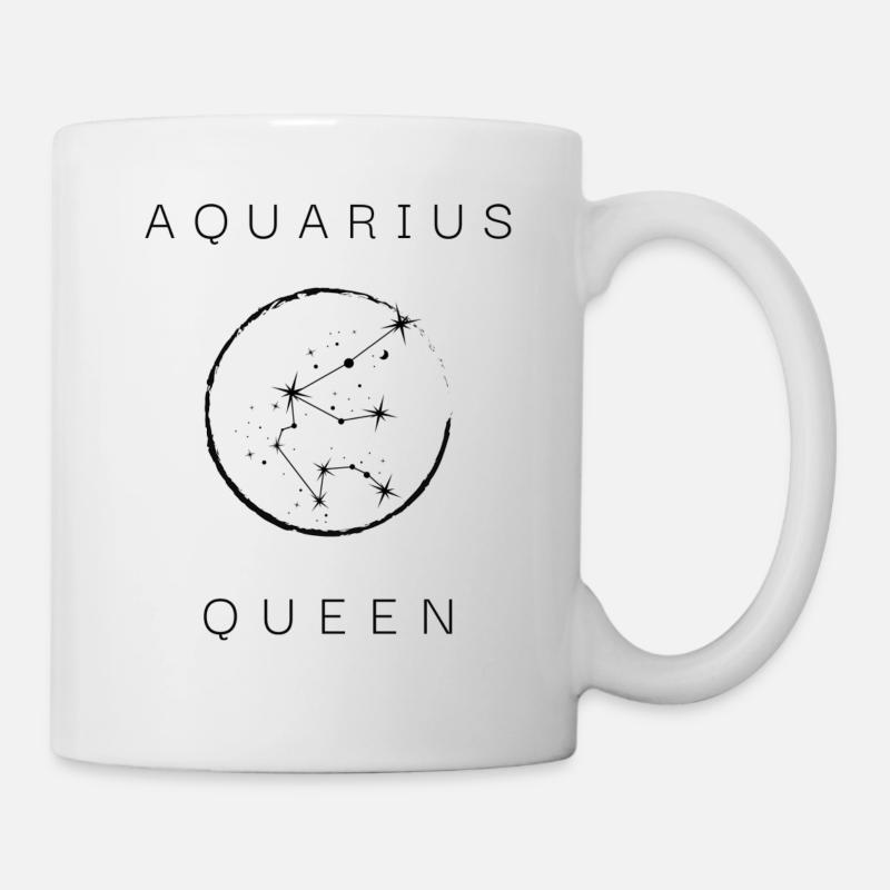 Wassermann-Königin - Tasse - Weiß