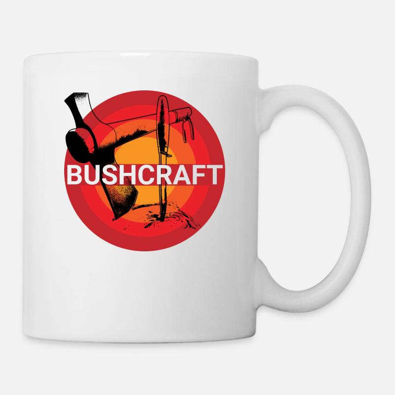 Survival-Ready #Bushcraft - Mug - white