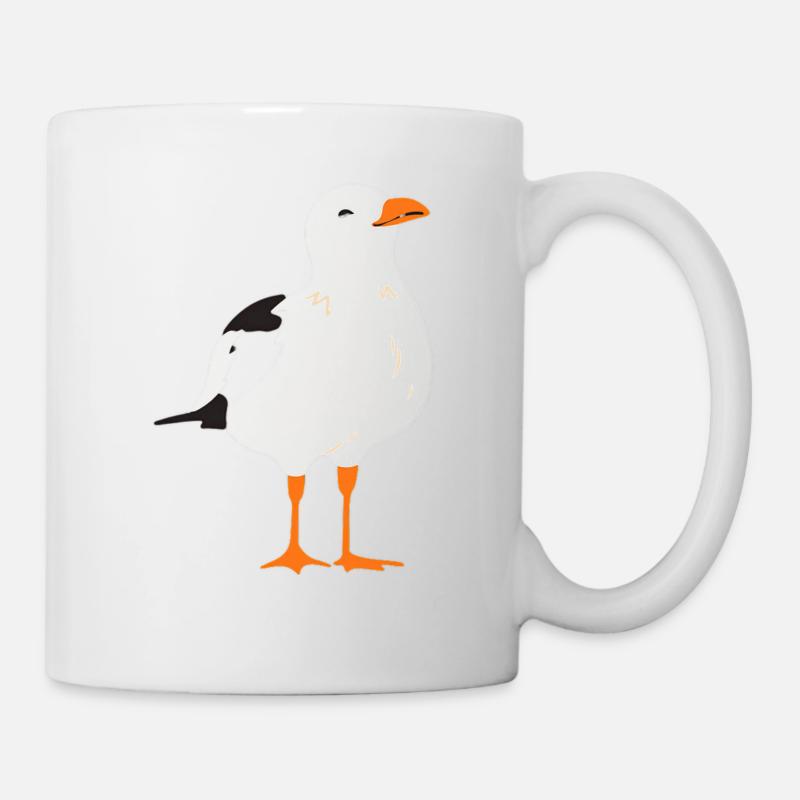 Möwe - Tasse - Weiß