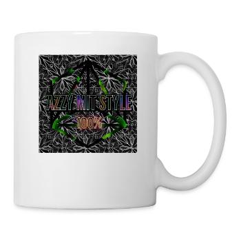 Azzy avec style | 100% - Shop WoW - Mug blanc - blanc - Droite