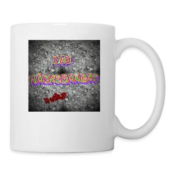 DAU HÄCKEBANGAT / HOCH 3 - Boutique WoW - 2023 - Mug blanc - blanc - Droite