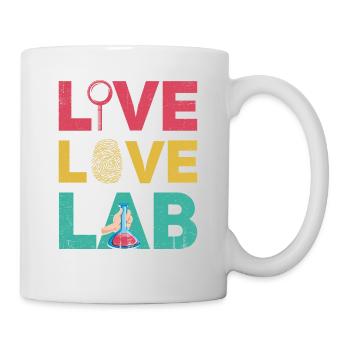 Live Love Lab, Investigator - Mug - white - Right