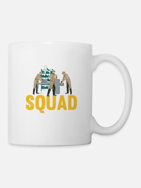 Evidence Collection Squad, Ermittler - Tasse - Weiß