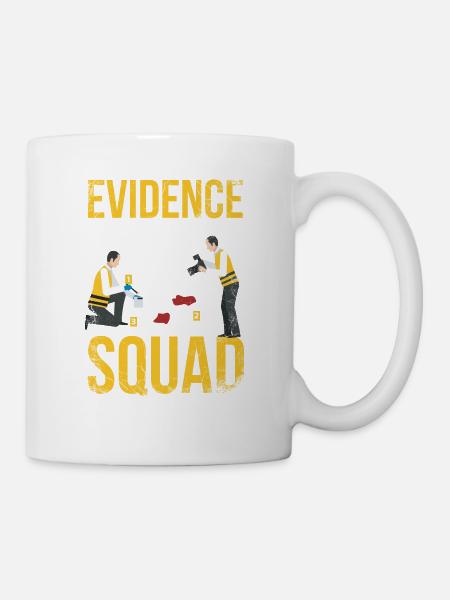 Evidence Collection Squad, Ermittler - Tasse - Weiß