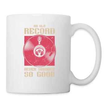 Collection vinyle platine, disque vinyle - Mug blanc - blanc - Droite