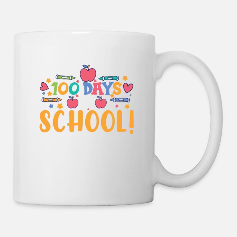 I mastered my first 100 days of school - Mug - white
