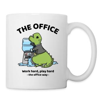 Work hard, play hard - the office way - The office - Tasse - Weiß - Rechts
