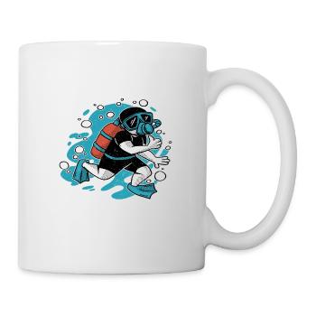 Ich Habe Nemo Under The Ice, Ice Diver Gefunden - Tasse - Weiß - Rechts