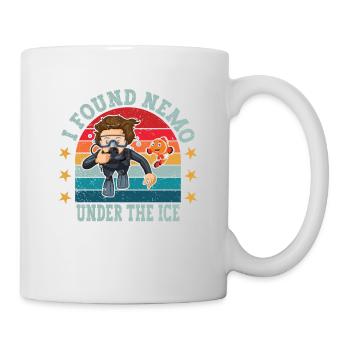 Ich Habe Nemo Under The Ice, Ice Diver Gefunden - Tasse - Weiß - Rechts