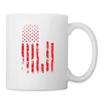Glaube Hoffnung Seelsorge, Seelsorger - Tasse - Weiß - Rechts