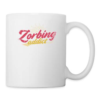 Zorbing Addict, Zorbing - Mug blanc - blanc - Droite