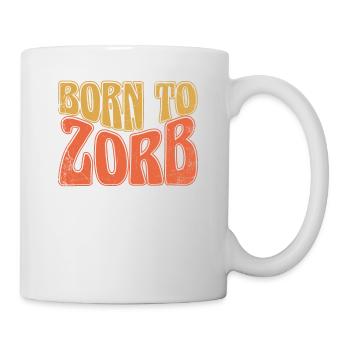Né de Zorb, Zorbing - Mug blanc - blanc - Droite