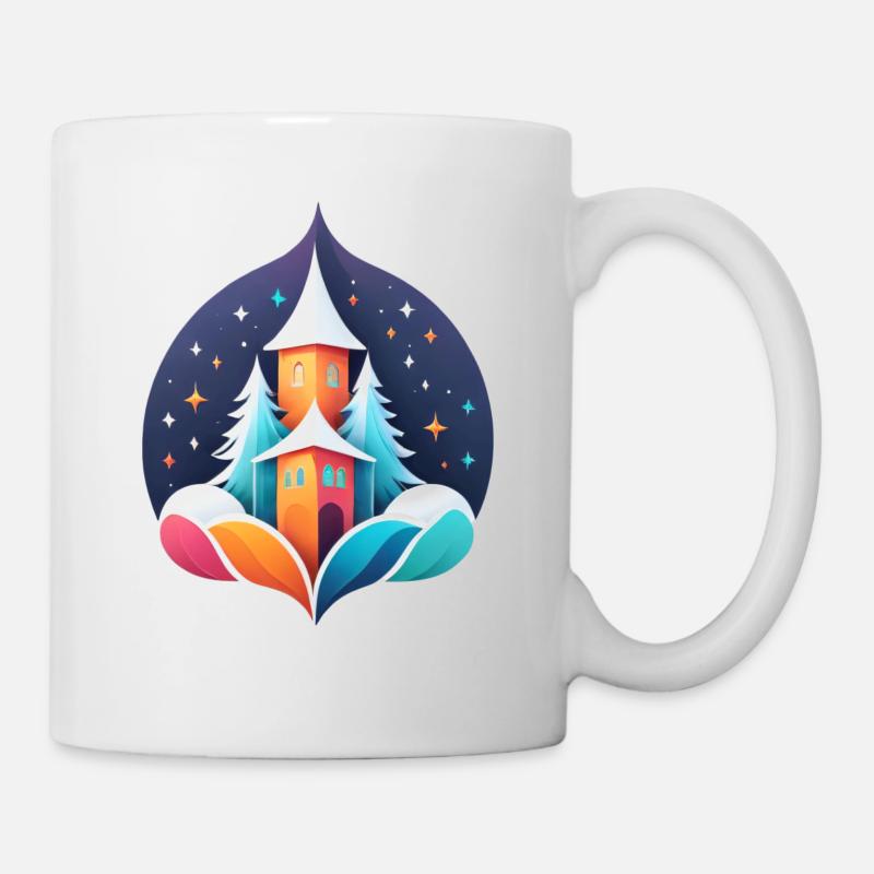 Hiver - Mug blanc - blanc