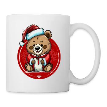 Christmas Teddy Bear - Mug - white - Right