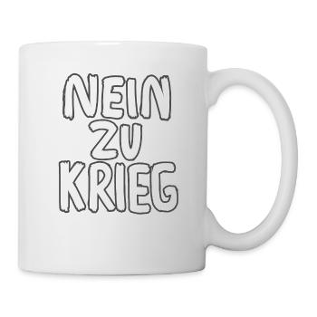 NO TO WAR - Mug - white - Right