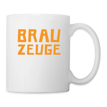 Buveur de bière Brewman - Mug blanc - blanc - Droite