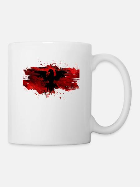 Ne vous inquiétez pas, les Albanais sont là - Mug blanc - blanc